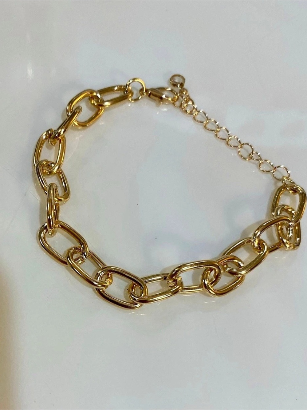 NWT Gold-Tone Chain Link Bracelet
